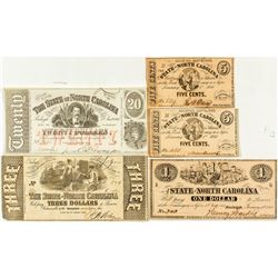 North Carolina 19th Century Currency