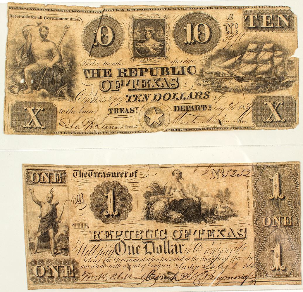 Texas Notes Republic of Texas notes