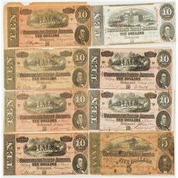 Confederate Currency Group (8)