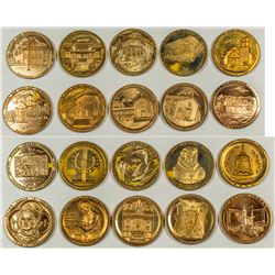 California Mission Medals