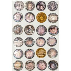 California Mission Silver Medals