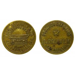 San Ardo, California Brunswick Balke token