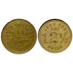Leadville, Bank Saloon Token
