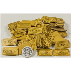 Nugget Cigar Store Paper Tokens