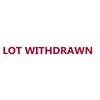 Image 1 : lot withdrawn