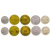 Image 1 : Five Great Falls Hotel Tokens (Great Falls, Montana)