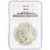 Image 1 : 1923 NGC MS63 Peace Silver Dollar