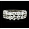 Image 1 : 14KT White Gold 2.20ctw Diamond Ring