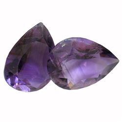 27.89ctw Pear Mixed Amethyst Parcel