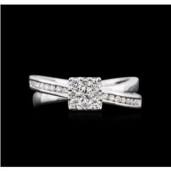 0.50ctw Diamond Ring - 14KT White Gold