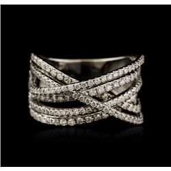 14KT White Gold 0.80ctw Diamond Ring