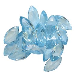 60.31ctw Marquise Mixed Blue Topaz Parcel