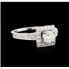 Image 2 : 14KT White Gold 1.38ctw Diamond Ring