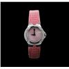 Image 1 : Movado Stainless Steel Pink Sports Edition Diamond Ladies Watch
