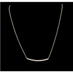 14KT Yellow Gold 0.84ctw Diamond Necklace