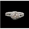 Image 1 : 1.14ctw Diamond Ring - 14KT White Gold