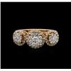 Image 1 : 1.50ctw Diamond Ring - 14KT Rose Gold