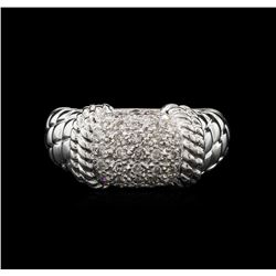 0.40ctw Diamond Ring - 14KT White Gold