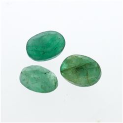 3.28cts. Oval Cut Natural Emerald Parcel