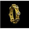Image 2 : 1.47ctw Diamond Ring - 22KT Yellow Gold
