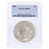 Image 1 : 1889 PCGS MS63 Morgan Silver Dollar