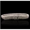 Image 2 : 18KT White Gold 6.76ctw Diamond Bracelet