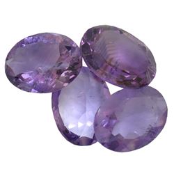 29.78ctw Oval Mixed Amethyst Parcel