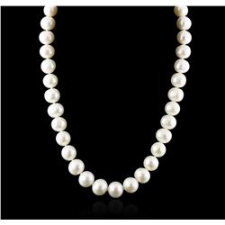 14KT White Gold Pearl Necklace