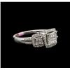 Image 2 : 1.02ctw Diamond Ring - 14KT White Gold