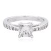 Image 1 : Platinum 1.43ctw Diamond Ring