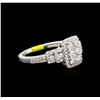 Image 2 : 1.00ctw Diamond Ring - 14KT White Gold