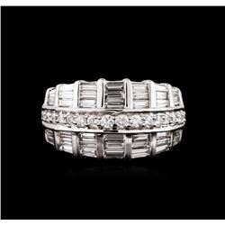 14KT White Gold 1.91ctw Diamond Ring