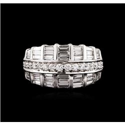 14KT White Gold 1.91ctw Diamond Ring