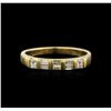 Image 1 : 18KT Yellow Gold 0.40ctw Diamond Ring