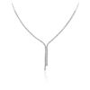 Image 1 : 14KT White Gold 2.70ctw Diamond Necklace