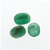 Image 1 : 3.35cts. Oval Cut Natural Emerald Parcel