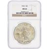 Image 1 : 1922 NGC MS63 Peace Silver Dollar