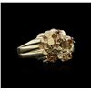 Image 2 : 14KT Yellow Gold 2.00ctw Yellow Topaz Ring