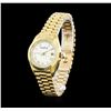 Image 2 : Geneve 18KT Yellow Gold Ladies Watch