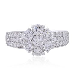 14KT White Gold 1.32ctw Diamond Ring