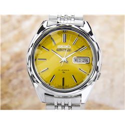 Seiko Actus 7019 Stainless Steel Automatic Watch