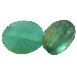 5.49ctw Oval Mixed Emerald Parcel