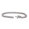 Image 3 : 14KT White Gold 3.02ctw Diamond Tennis  Bracelet