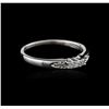 Image 2 : 14KT White Gold 0.20ctw Diamond Ring