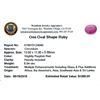 Image 2 : 8.04ctw Oval Ruby Parcel