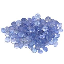 14.2ctw Round Mixed Tanzanite Parcel