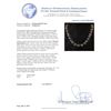 Image 4 : Tahitian Cultured Pearl Necklace With 14KT White Gold Diamond Clasp