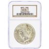 Image 1 : 1923 NGC MS63 Peace Silver Dollar