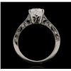 Image 3 : 14KT White Gold 1.53ctw Diamond Ring