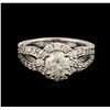 Image 1 : 14KT White Gold 2.22ctw Diamond Ring